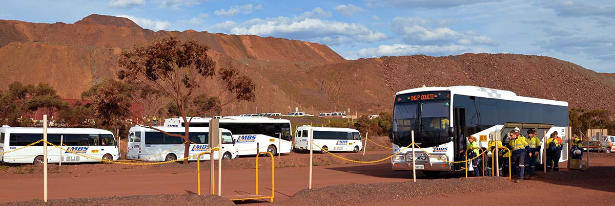 Mine Bus Services coaches
